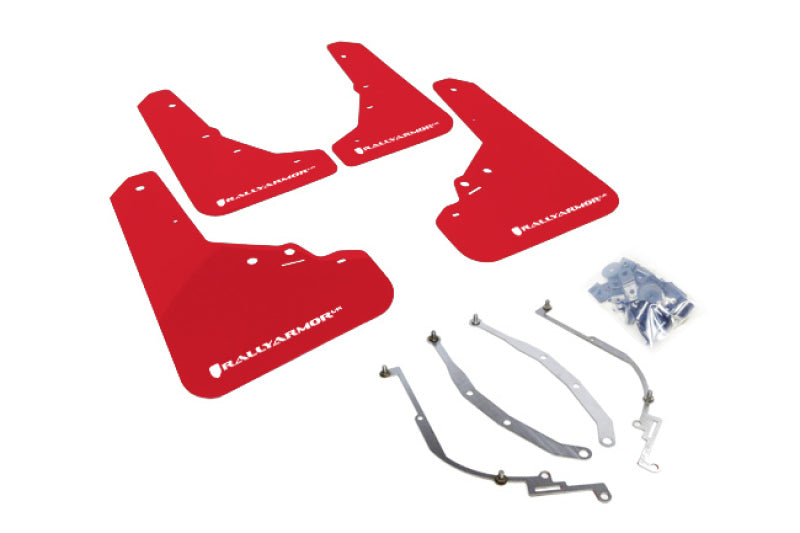 Load image into Gallery viewer, Rally Armor MF25-UR-RD/WH RAL UR Red Flap/Wht Logo
