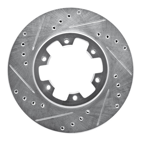 R1 Concepts 631-67080L RNC Brake Rotor - Drill & Slot