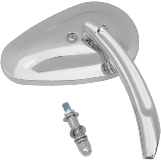 Drag Specialties 1901-1900 Billet Mirrors - Teardrop - Right