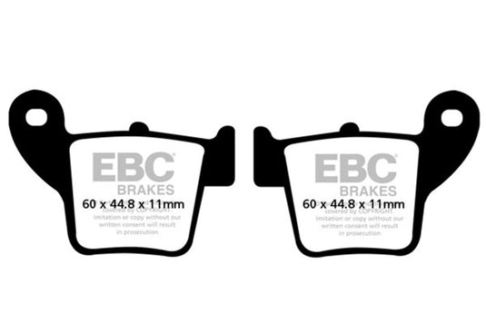 Ebc Powersports FA346R EBC R Sintered Brake Pads