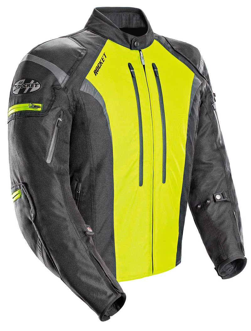 Joe Rocket Atomic 5.0 Jacket Black/Hi-Vis Black