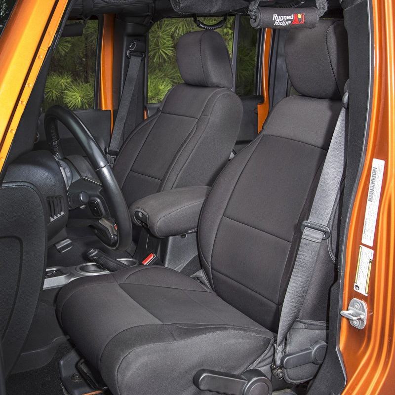Load image into Gallery viewer, Rugged Ridge 13296.01 RUG Seat Cover Kit- Front/Rear
