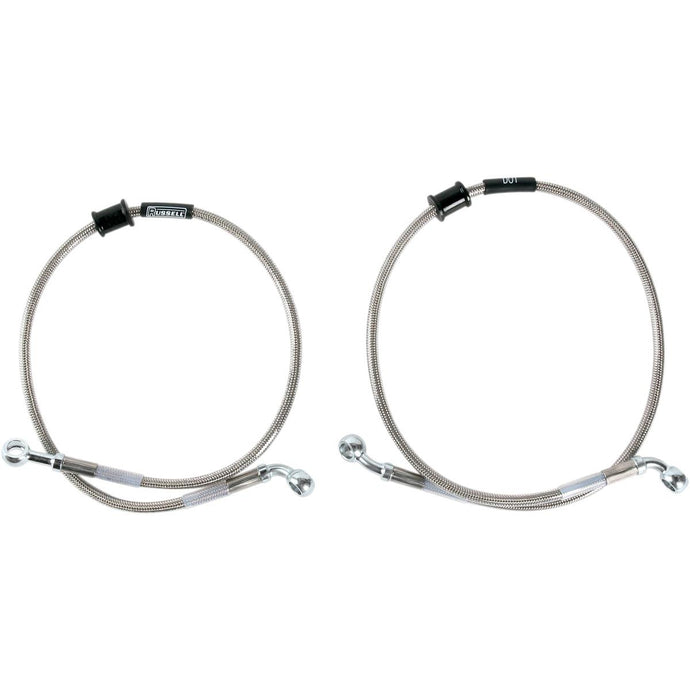 Russell R09201 Cycleflex Brake Line Two-Line Race Kit