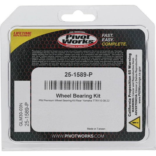 Pivot Works 25-1589-P PIV Wheel Bearing Kit