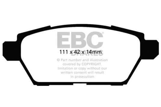 Ebc DP31766C EBC Redstuff Brake Pad Sets