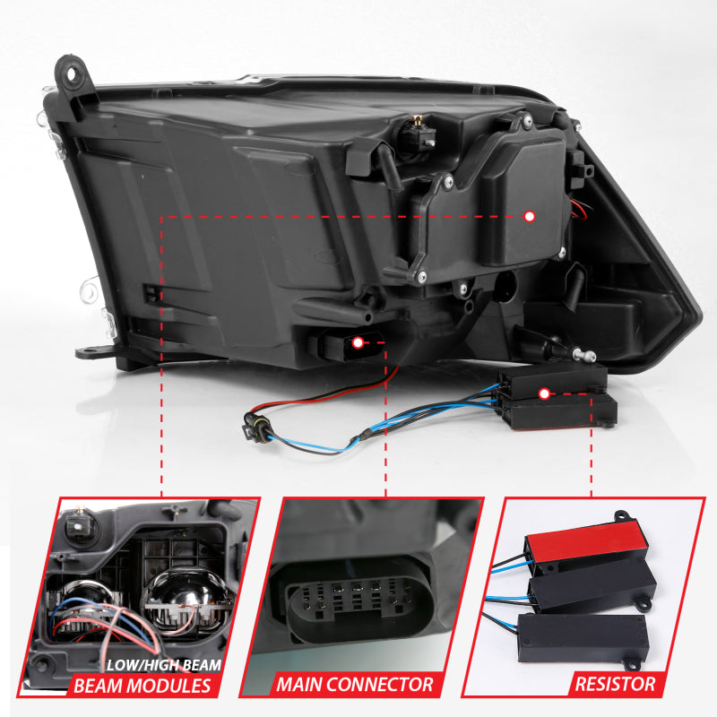 Load image into Gallery viewer, Anzo 111465 ANZ LED/Projector Headlights
