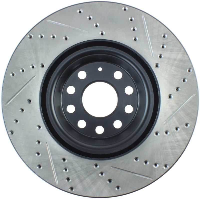 Load image into Gallery viewer, Stoptech 127.33144R ST Slot &amp; Drill Brake Rotors
