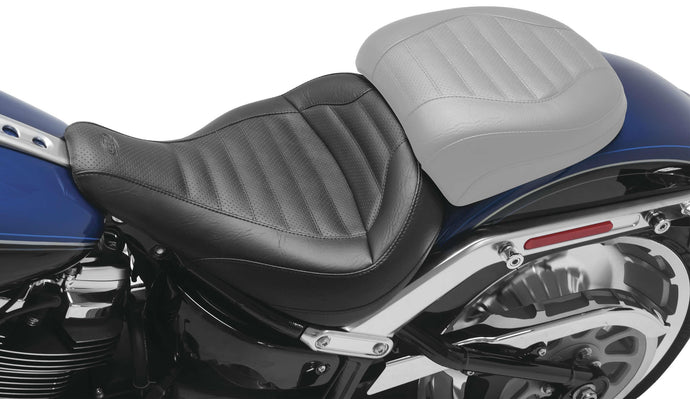 Mustang 75832 Standard Touring Seat - Tuck and Roll Stitch - Black