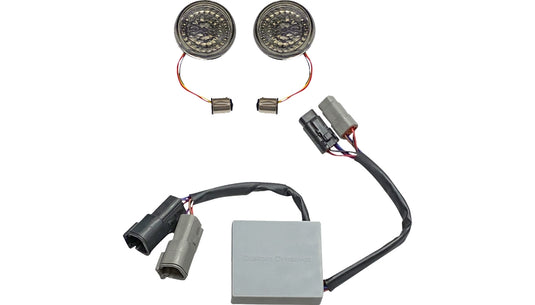 Custom Dynamics CD-STS-BRK SMART LED 1157 Bullet Turn Signals - Amber/Red