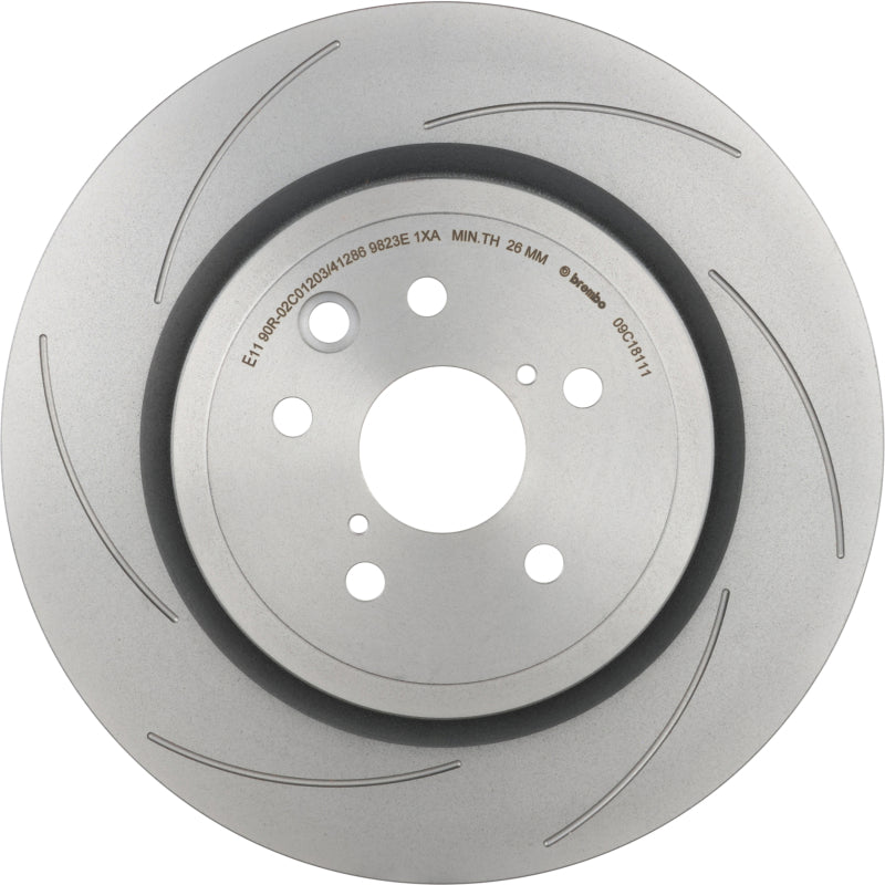 Load image into Gallery viewer, Brembo Oe 09.C181.11 BRE UV Coated OE Equiv Rotors
