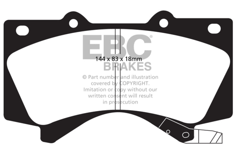 Load image into Gallery viewer, Ebc DP51815NDX EBC Bluestuff Brake Pad Sets
