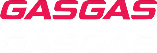 Factory Effex 28-94702 Die-Cut Logo Decal - 1ft. - Gas Gas Red