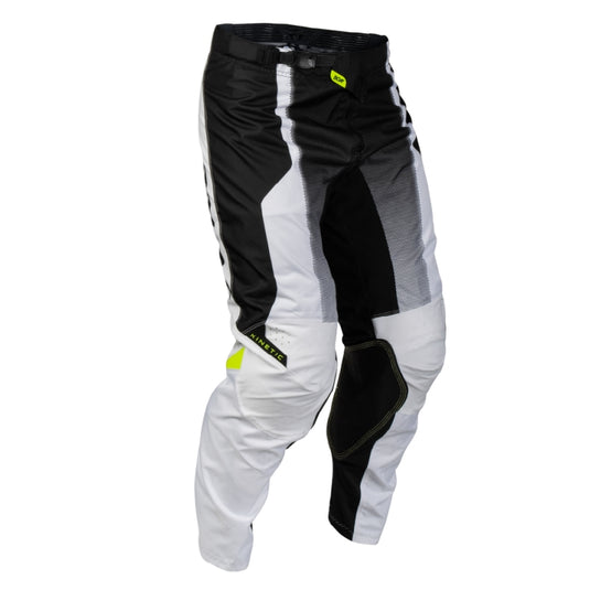 Fly Racing Kinetic Fade Pants (36, Black/White/Hi-Vis)