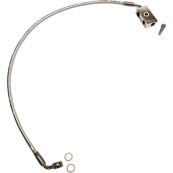 Magnum AS37027 Sterling Chromite II Designer Series ABS Front Lower Brake Line Kit