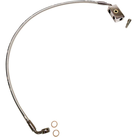 Magnum AS37027 Sterling Chromite II Designer Series ABS Front Lower Brake Line Kit