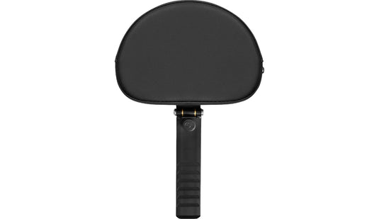 Saddlemen 15708RP Mini Contoured Backrest - Plain - Black Stitching