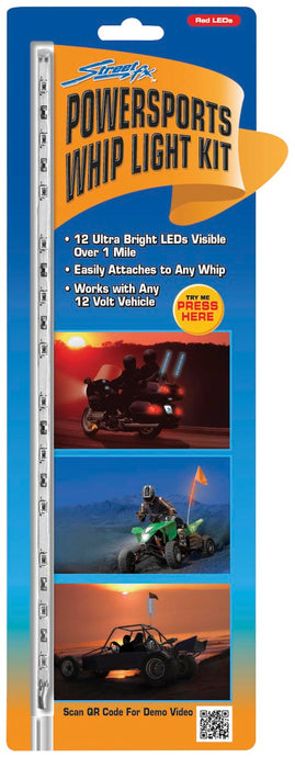 Street Fx 1046283 Whip Light Kit - Blue