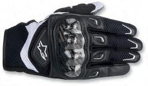 Alpinestars Stella SMX-2 Air Carbon Womens Gloves Black/White Black