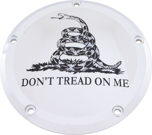 Custom Engraving Ltd PATR08-46 Culture Points Cover - Don't Tread - Chrome