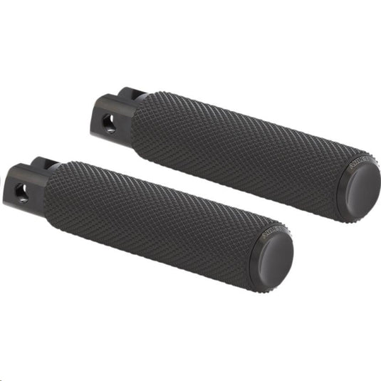 Arlen Ness 07-943 Fusion Passenger Footpegs - Knurled - Black