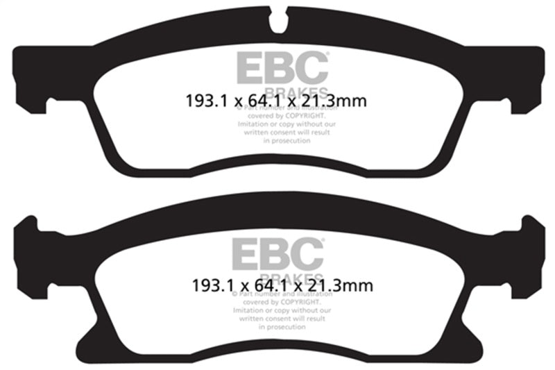 Load image into Gallery viewer, Ebc DP62136 EBC Greenstuff Brake Pad Sets
