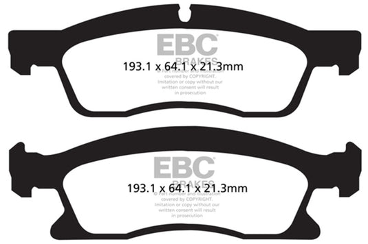 Ebc DP62136 EBC Greenstuff Brake Pad Sets