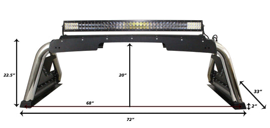 Go Rhino 911000PS GOR Sport Bar 2.0 - SS