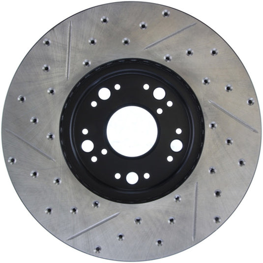 Stoptech 127.44083L ST Slot & Drill Brake Rotors
