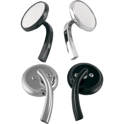 Todds Cycle SML-2 Shooter Mirror - Left Side - Black Anodized