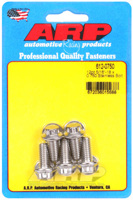 Arp 612-0750 ARP Stainless Steel Bolts