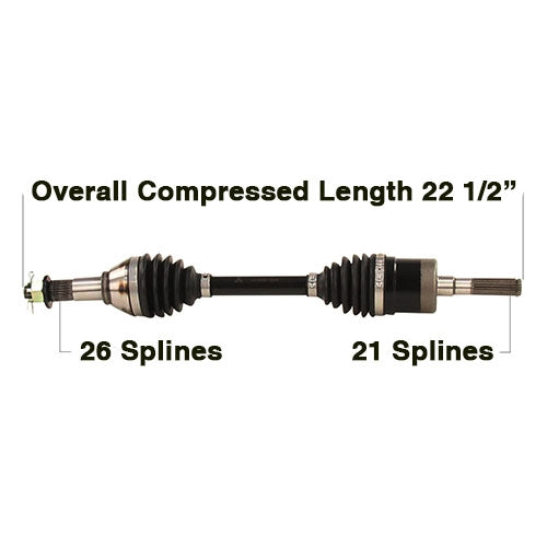 Tytaneum CAN-6090HD Heavy Duty CV Axle