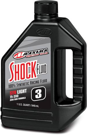 Maxima 50-57901 Racing Shock Fluid - 3WT - 1qt.