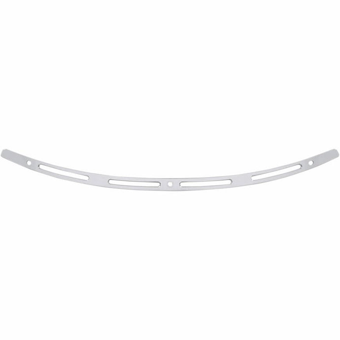Memphis Shades MEM0945 Stainless Steel Slots Windshield Trim - Polished