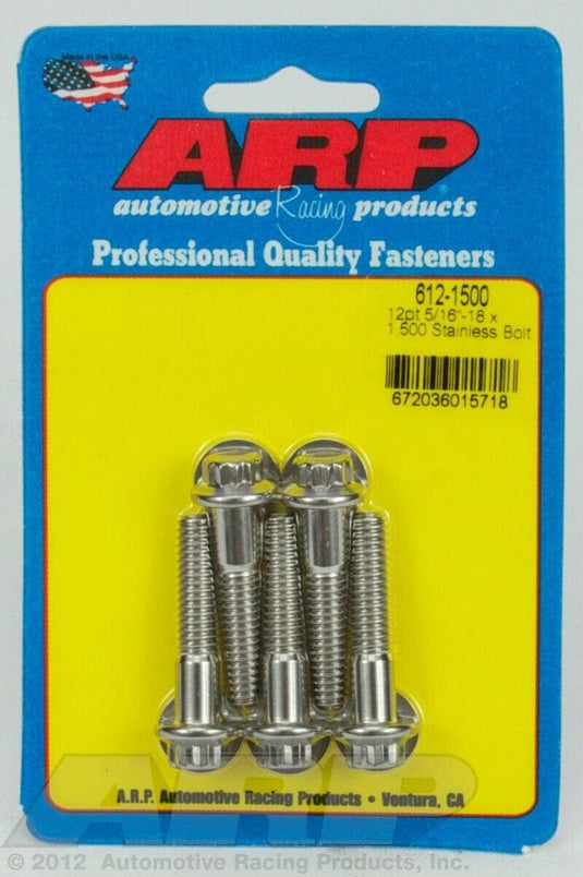 Arp 612-1500 ARP Stainless Steel Bolts