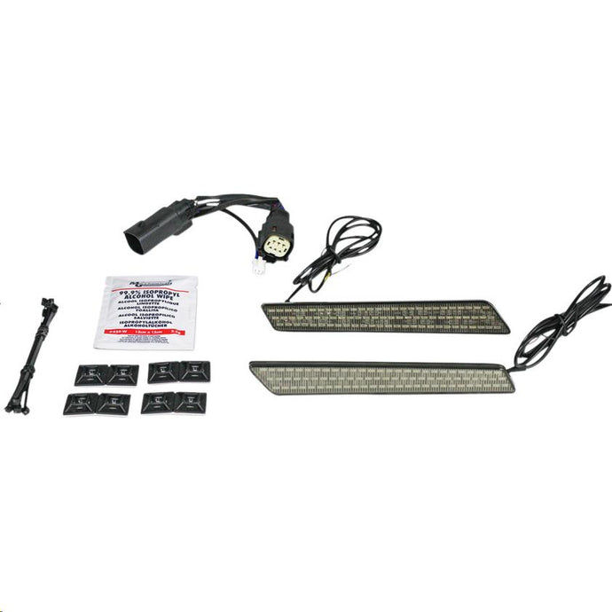 Custom Dynamics CD-LATCH-BCM-S Saddlebag Latch Lights - Smoke Lens