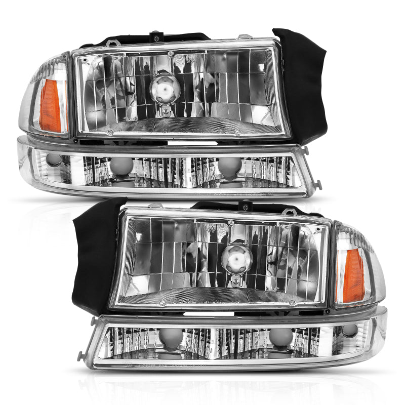Load image into Gallery viewer, Anzo 111455 ANZ Crystal Headlights
