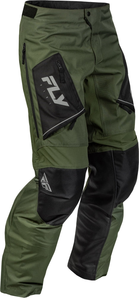 Load image into Gallery viewer, Fly Racing Patrol Over-Boots Pants (34, Forest Green/Black)
