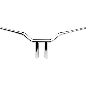 La Choppers LA-7343-10 One-Piece Kage Fighter Handlebars - 10in. Rise - Chrome