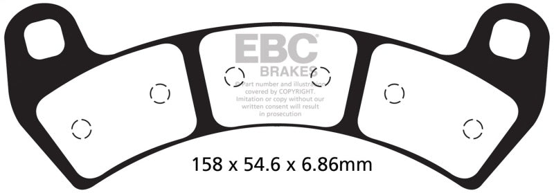 Load image into Gallery viewer, Ebc Powersports SXR680HH EBC SXR Brake Pads
