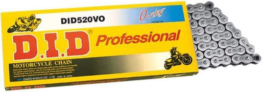 D.I.D M520VOX112FB 520VO Pro V Series O-Ring Chain - 112 Links