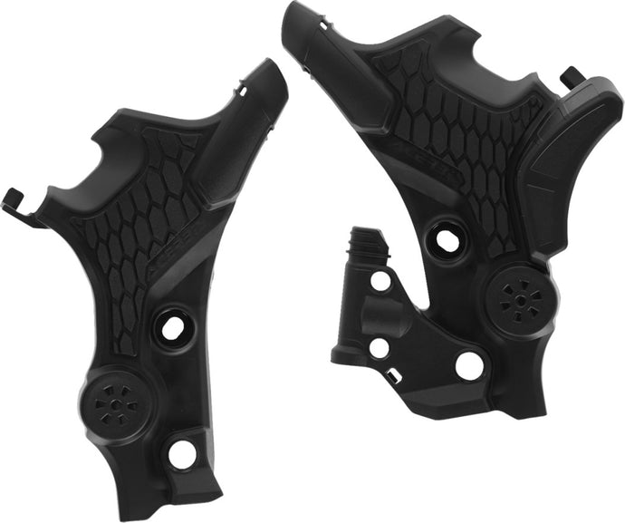 Acerbis 2983661001 X-Grip Frame Guard - Black/Gray
