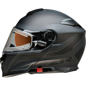 Z1R Solaris Snow Scythe Helmet Black/Gray Gray
