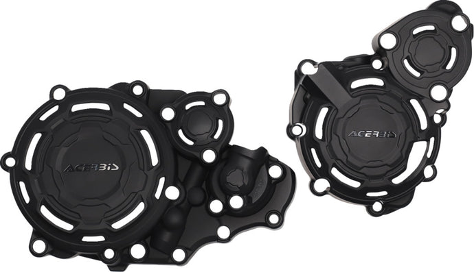 Acerbis 2983330001 X-Power Engine Covers - Black