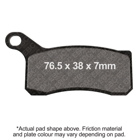 Ebc Powersports FA462R EBC R Sintered Brake Pads