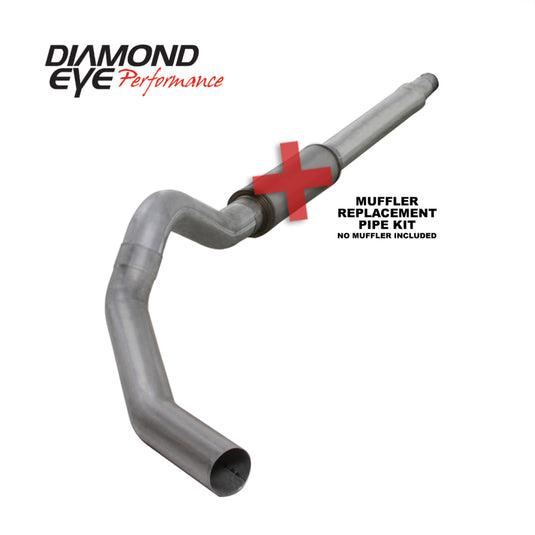 Diamond Eye Performance K5344A-RP DEP Catback Exhaust Kit AL
