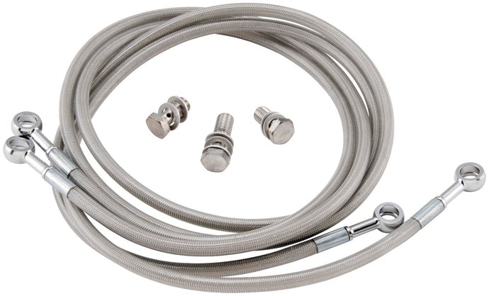 Streamline UNIV-R-24 Universal Rear Brake Line Kit - Clear - 24in.