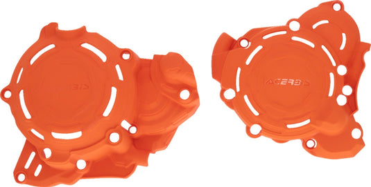 Acerbis 2981365226 X-Power Engine Cover - Orange