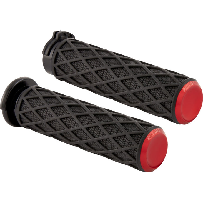 Arlen Ness 500-015 Diamond Grips - Gold