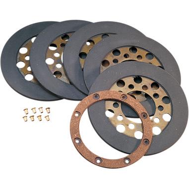 Drag Specialties DS-223735 Wet or Dry Friction Plate Set