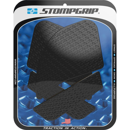 Stompgrip 55-14-0178B Icon Profile Traction Tank Grip - Street - Black